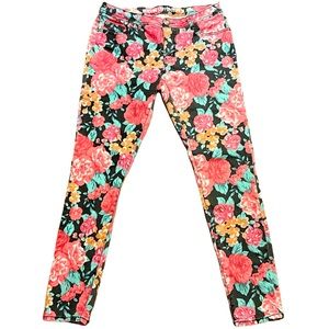 ✦ Mossimo ✦ Floral Skinny Jeans ✦ Size 11